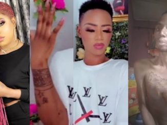 Man tattoo bobrisky ailment