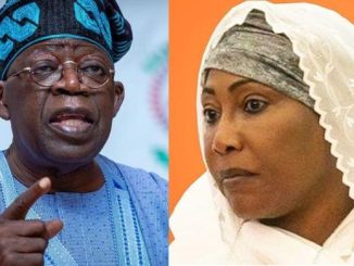 Bola Ahmed Tinubu and Najatu Muhammad 1