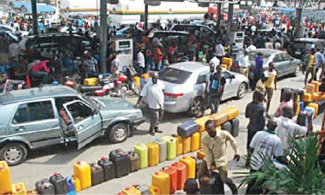 Fuel Scarcity Hits Lagos As Long Queues Emerge In Filling Stations ...