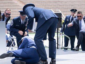 Biden air force stage