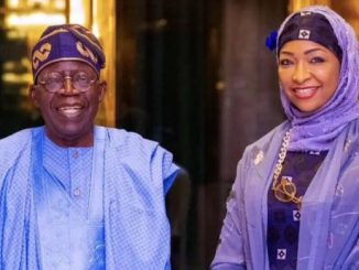 President bola tinubu and hanata musawa 1
