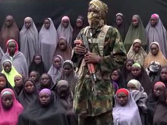 Chibok girls video grab