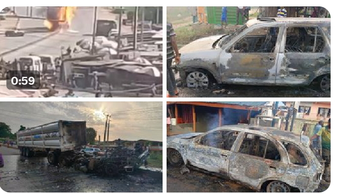 Aftermath Of The Ogun Gas Tanker Explosion | Gistcore Media