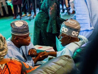 Gov Yahaya Bello and Tinubu
