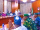 President Tinubu with security chiefs