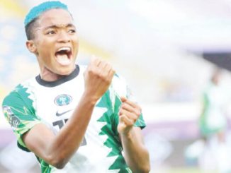 super falcons inspirational striker rasheedat ajibade celebrates after scoring a goal 768x397 1