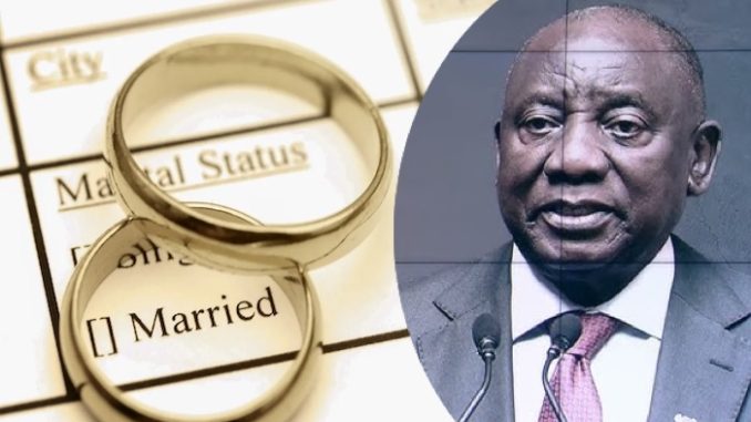 South african men now legally allowed to take their wives surnames